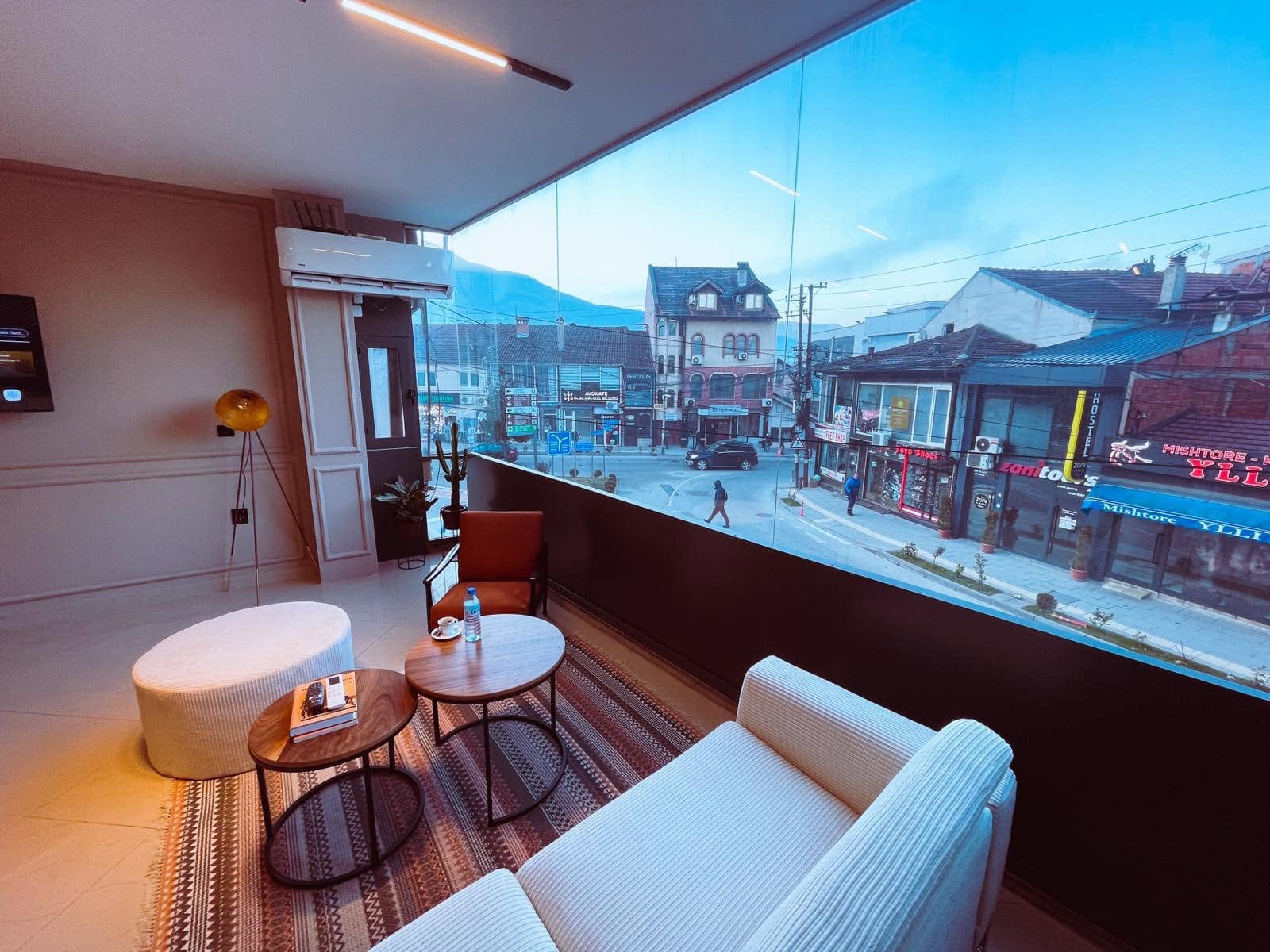 The meeting room at Law Partners, Prizren